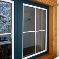 Деревоалюминиевые окна: Окно